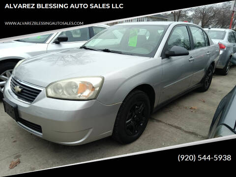 2006 Chevrolet Malibu for sale at ALVAREZ BLESSING AUTO SALES LLC in Green Bay WI