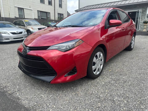 2018 Toyota Corolla for sale at Zaccone Motors Inc in Ambler PA