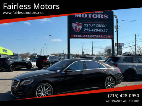 2019 Mercedes-Benz S-Class for sale at Fairless Motors in Fairless Hills PA