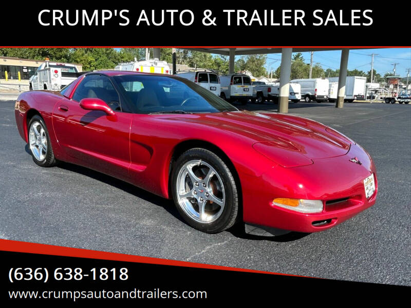 2004 Chevrolet Corvette for sale at CRUMP'S AUTO & TRAILER SALES in Crystal City MO