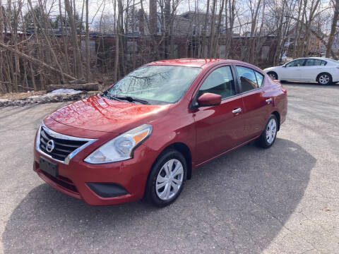 2016 Nissan Versa for sale at ENFIELD STREET AUTO SALES in Enfield CT
