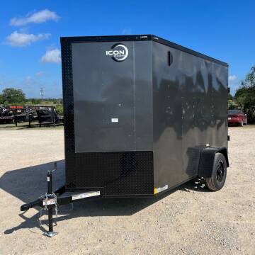 2023 ICON LD6X10X65CHRDSA for sale at The Trailer Lot in Hallettsville TX