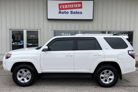 2017 Toyota 4Runner for sale at Certified Auto Sales in Des Moines IA