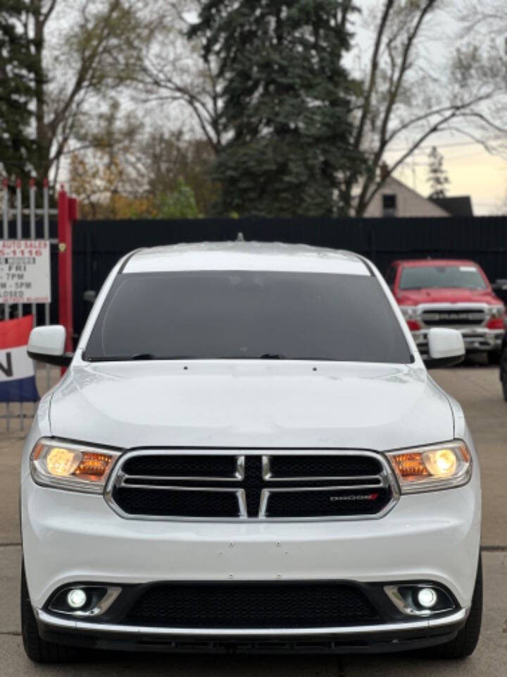 2016 Dodge Durango for sale at First Choice Auto Sales LLC in Detroit, MI