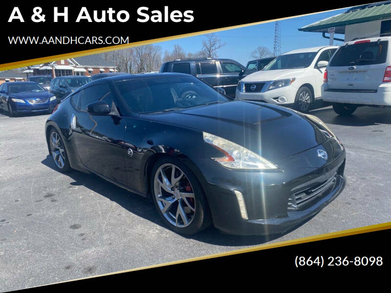 2016 Nissan 370Z for sale at A & H Auto Sales in Greenville SC