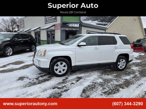 2016 GMC Terrain for sale at Superior Auto in Cortland NY