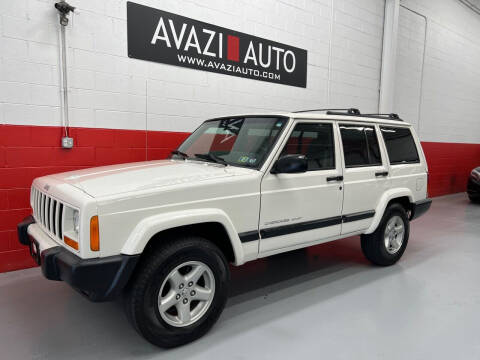 2001 Jeep Cherokee for sale at AVAZI AUTO GROUP LLC in Gaithersburg MD