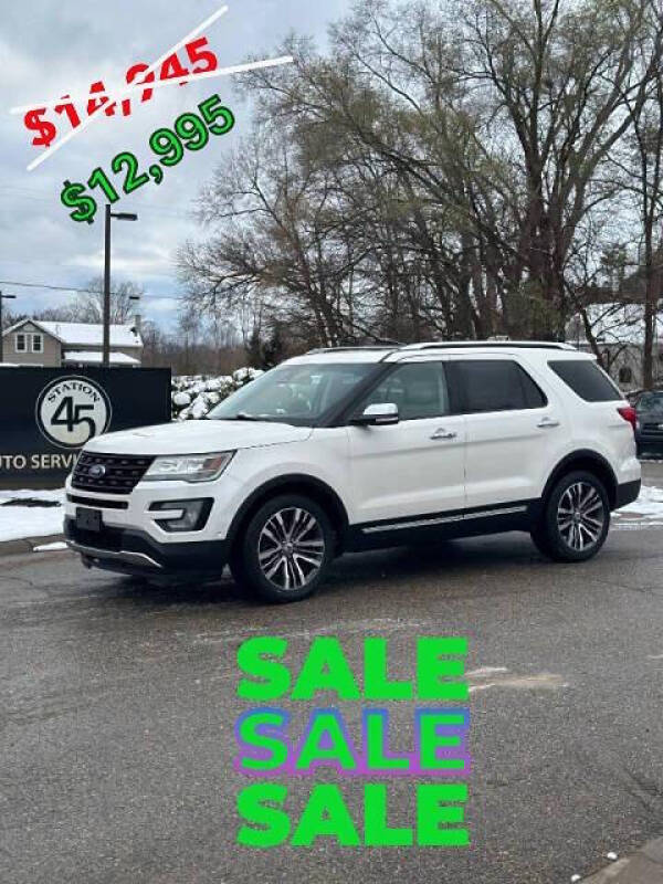 2016 Ford Explorer for sale at Station 45 AUTO REPAIR AND AUTO SALES in Allendale MI