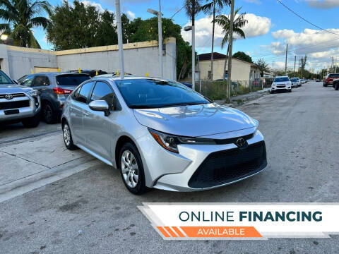 2020 Toyota Corolla for sale at Global Auto Sales USA in Miami FL