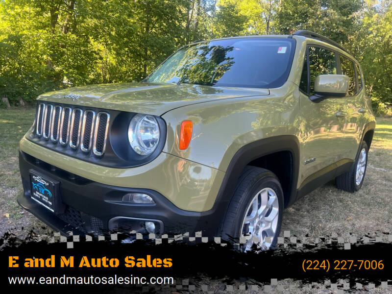 2015 Jeep Renegade for sale at E and M Auto Sales in Elgin IL
