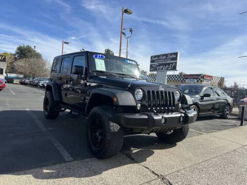 2017 Jeep Wrangler Unlimited for sale at Save Auto Sales in Sacramento CA