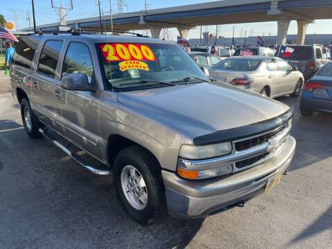2002 Chevrolet Suburban for sale at Texas 1 Auto Finance in Kemah TX