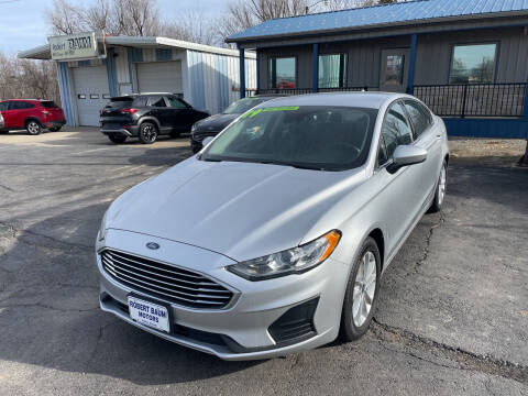 2019 Ford Fusion for sale at Robert Baum Motors in Holton KS