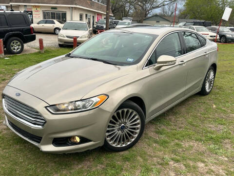 2015 Ford Fusion for sale at Texas Select Autos LLC in Mckinney TX