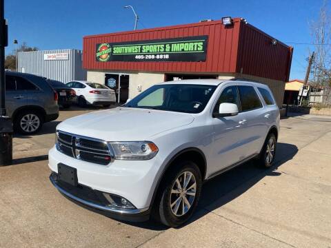 2015 Dodge Durango for sale at Southwest Sports & Imports in Oklahoma City OK