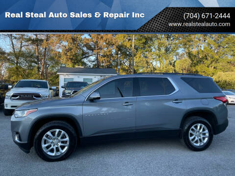 2019 Chevrolet Traverse for sale at Real Steal Auto Sales & Repair Inc in Gastonia NC