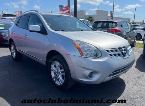 2013 Nissan Rogue for sale at AUTO CLUB OF MIAMI, INC in Miami FL
