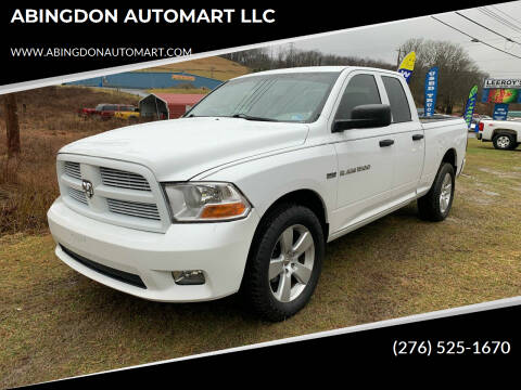 2012 RAM Ram Pickup 1500 for sale at ABINGDON AUTOMART LLC in Abingdon VA