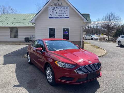 2017 Ford Fusion for sale at JNM Auto Group in Warrenton VA