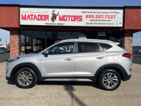 2018 Hyundai Tucson for sale at Matador Motors in Sacramento CA