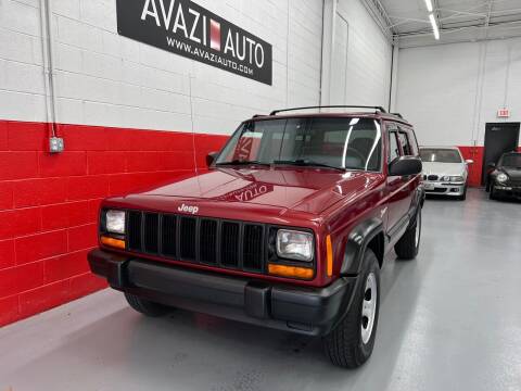 1998 Jeep Cherokee for sale at AVAZI AUTO GROUP LLC in Gaithersburg MD