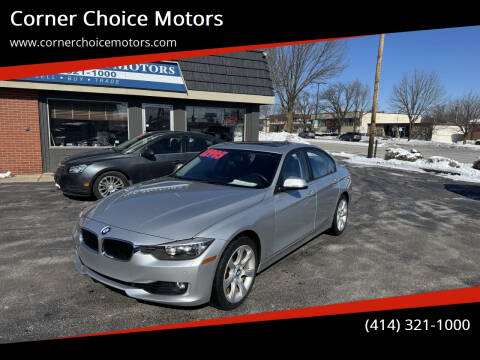 2015 BMW 3 Series for sale at Corner Choice Motors in West Allis WI