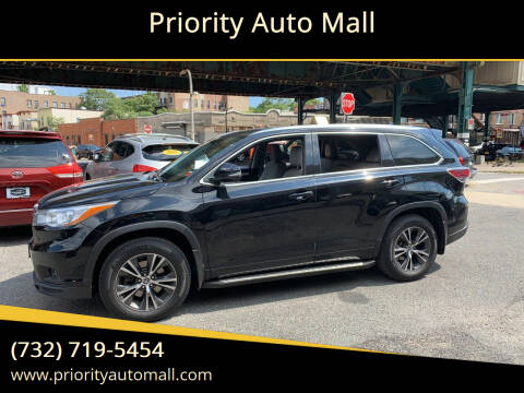 2016 Toyota Highlander for sale at Priority Auto Mall in Lakewood NJ
