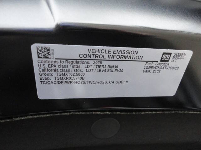 2026 Chevrolet Traverse LT