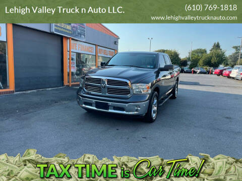 2015 RAM 1500 for sale at Lehigh Valley Truck n Auto LLC. in Schnecksville PA
