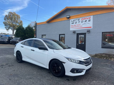 2016 Honda Civic for sale at Let's Drive Motors in Charlotte NC