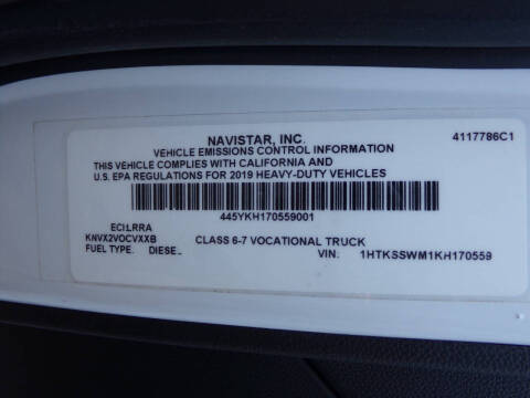 2019 International CV515