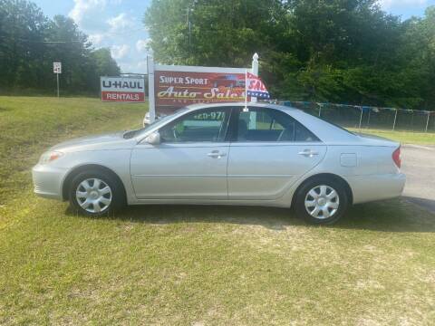 2002 Toyota Camry for sale at Super Sport Auto Sales in Hope Mills NC