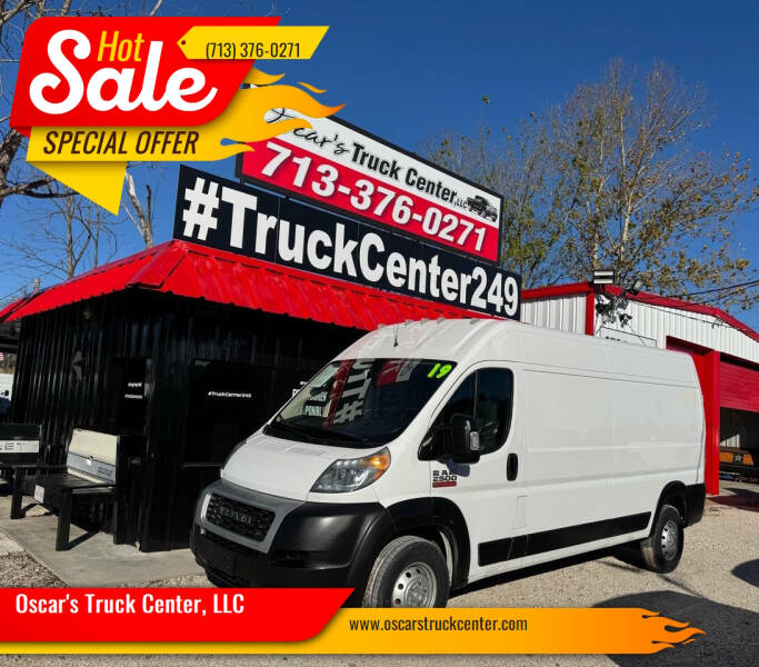 2019 RAM ProMaster for sale at Oscar's Truck Center, LLC in Houston TX