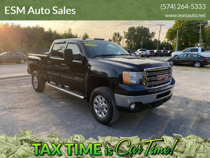 2013 GMC Sierra 2500HD for sale at ESM Auto Sales in Elkhart IN