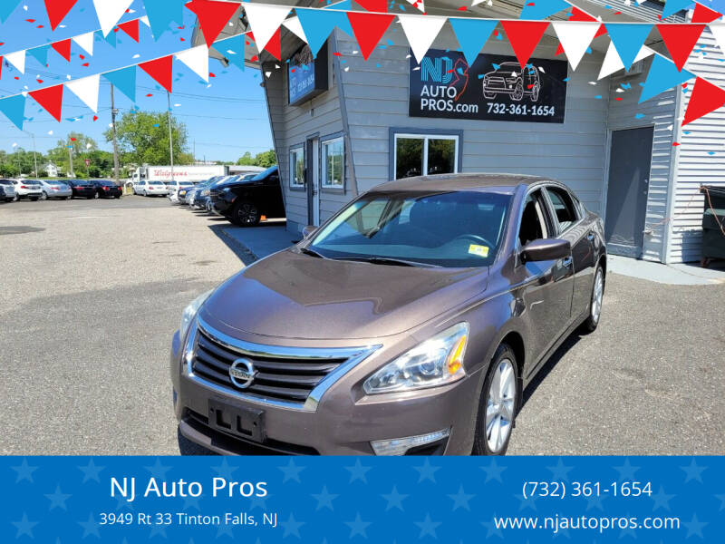 2014 Nissan Altima for sale at NJ Auto Pros in Tinton Falls NJ