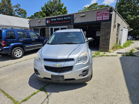 2013 Chevrolet Equinox for sale at Rose Gold Auto LLC in Islip Terrace NY