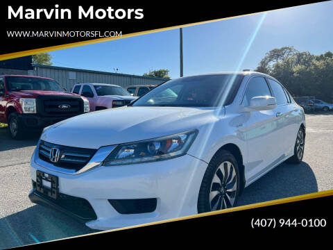 2014 Honda Accord Hybrid for sale at Marvin Motors in Kissimmee FL