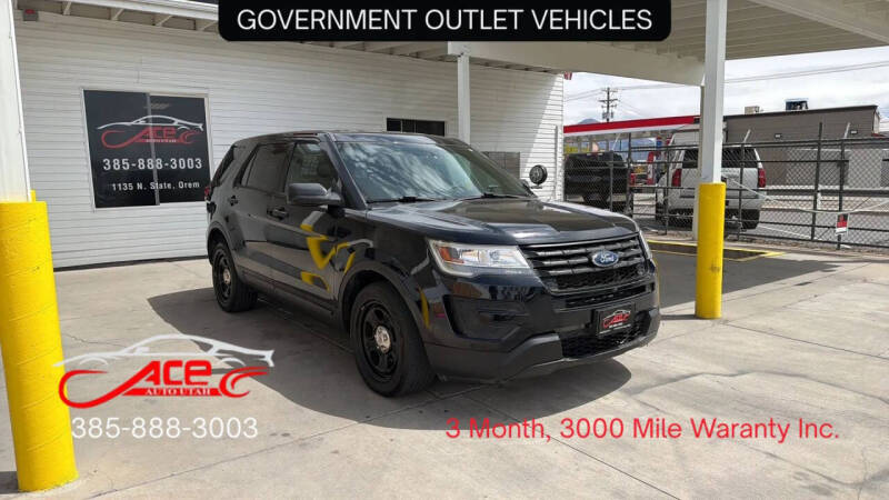 2018 Ford Explorer Police Interceptor Utility