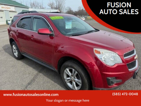 2015 Chevrolet Equinox for sale at FUSION AUTO SALES in Spencerport NY