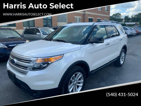 2012 Ford Explorer for sale at Harris Auto Select in Winchester VA
