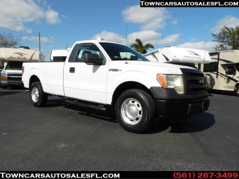 2013 Ford F-150 for sale at Town Cars Auto Sales in West Palm Beach FL