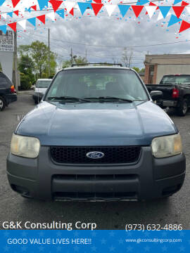 2001 Ford Escape for sale at G&K Consulting Corp in Fair Lawn NJ