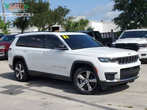 2021 Jeep Grand Cherokee L for sale at GATOR'S IMPORT SUPERSTORE in Melbourne FL