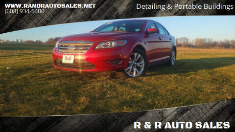 2010 Ford Taurus for sale at R & R AUTO SALES in Juda WI