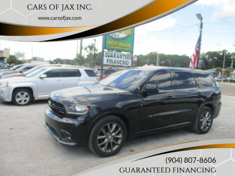 2014 Dodge Durango for sale at CARS OF JAX INC. in Jacksonville FL