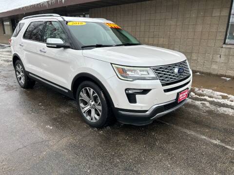 2018 Ford Explorer for sale at West College Auto Sales in Menasha WI