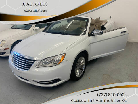2013 Chrysler 200 for sale at X Auto LLC in Pinellas Park FL
