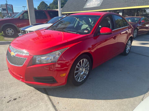 2014 Chevrolet Cruze for sale at Auto Space LLC in Norfolk VA