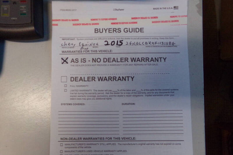 2015 Chevrolet Equinox LT