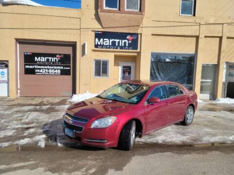 2010 Chevrolet Malibu for sale at Martin Motors, Inc. in Chisholm MN